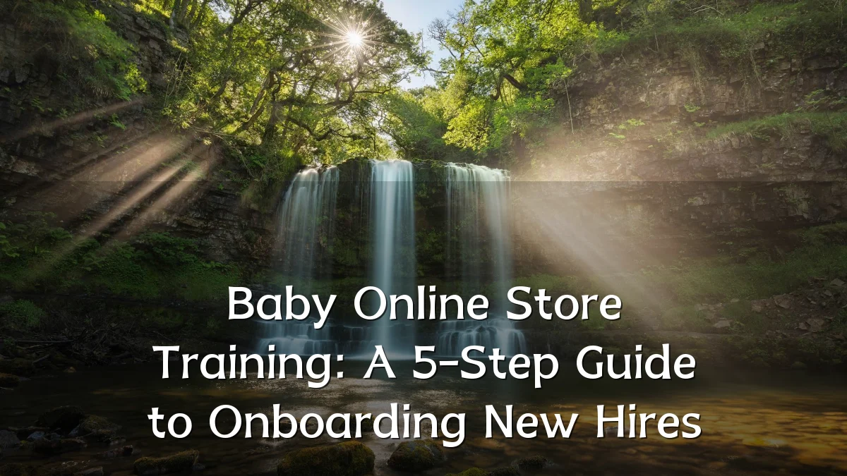 Baby Online Store Training: A 5-Step Guide to Onboarding New Hires