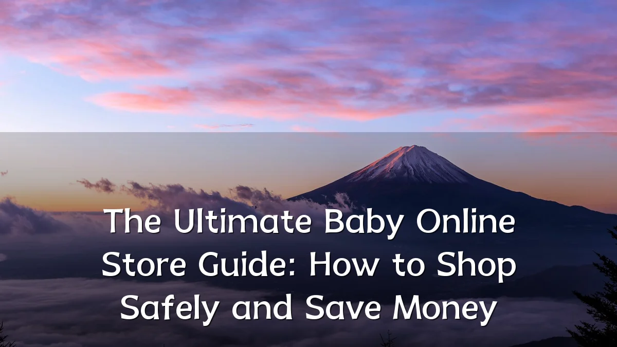 The Ultimate Baby Online Store Guide: How to Shop Safely and Save Money