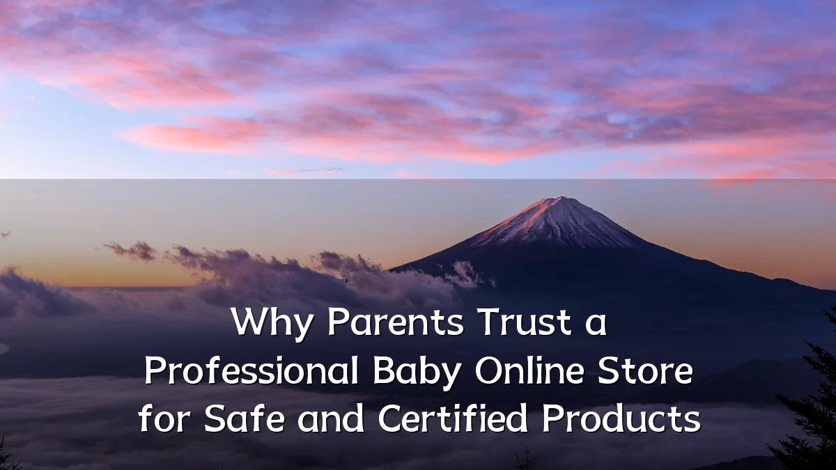 Why Parents Trust a Professional Baby Online Store for Safe and Certified Products