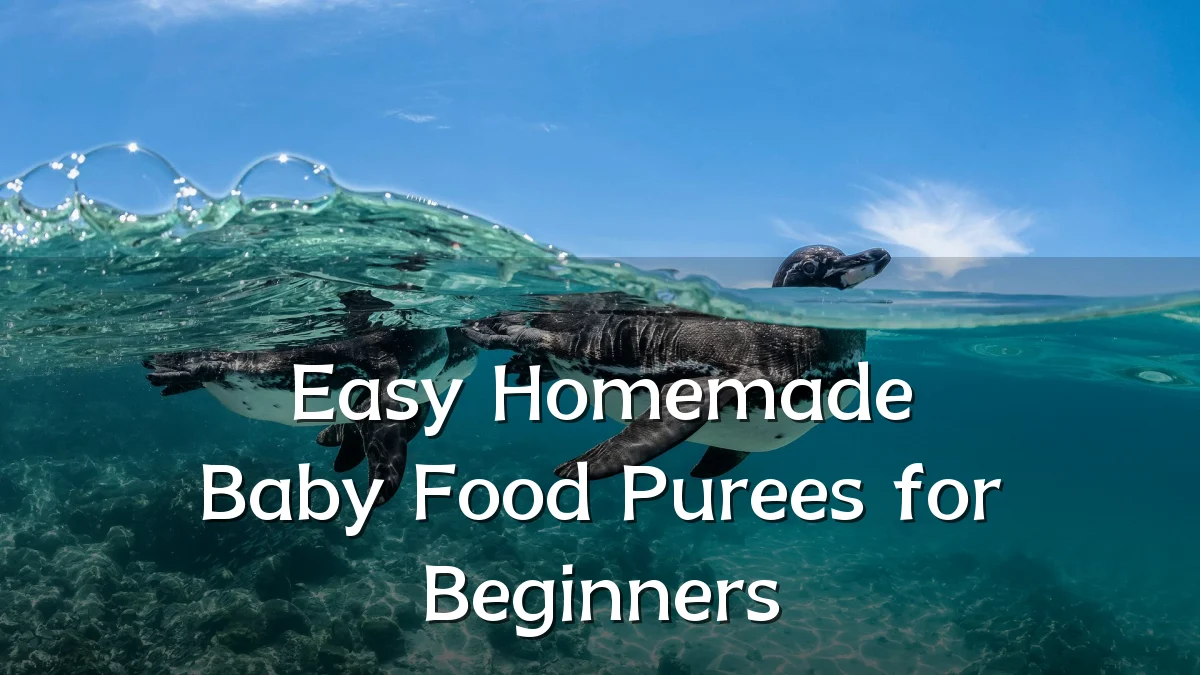 Easy Homemade Baby Food Purees for Beginners