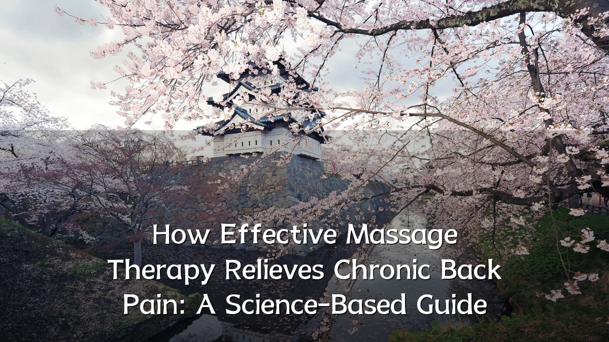 How Effective Massage Therapy Relieves Chronic Back Pain: A Science-Based Guide