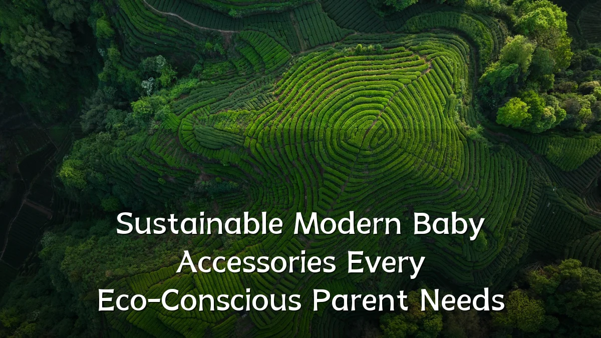 Sustainable Modern Baby Accessories Every Eco-Conscious Parent Needs