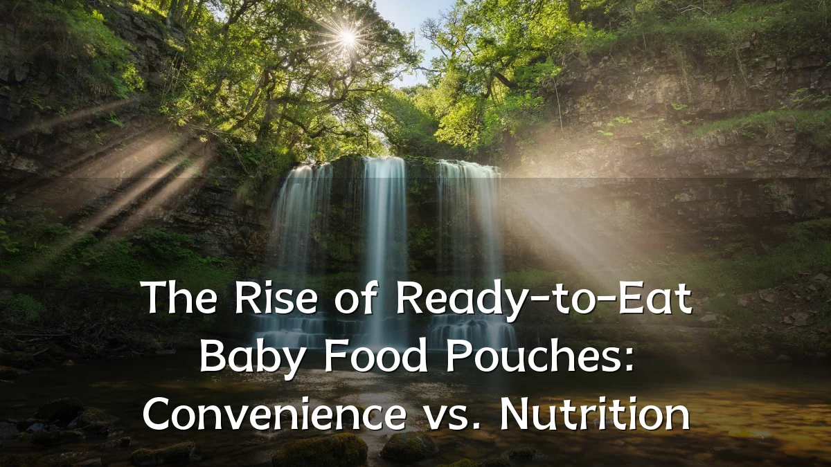 The Rise of Ready-to-Eat Baby Food Pouches: Convenience vs. Nutrition