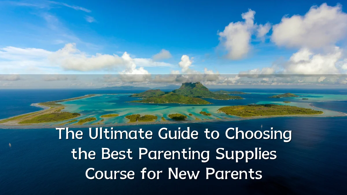 The Ultimate Guide to Choosing the Best Parenting Supplies Course for New Parents